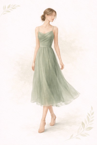 Vestido midi